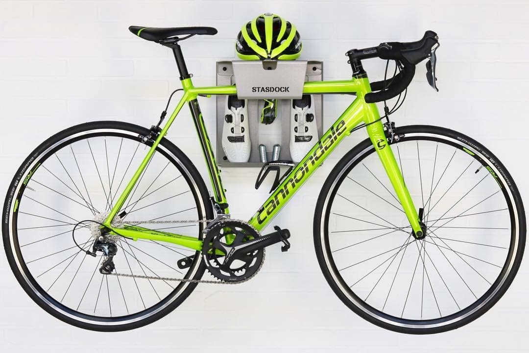 STASDOCK 自転車用収納ラック Amazon.co.jp: Stasdock 自転車壁マウント - 水平屋内自転車収納ラック